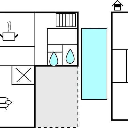 Holiday home Gorgeous In With Kitchen